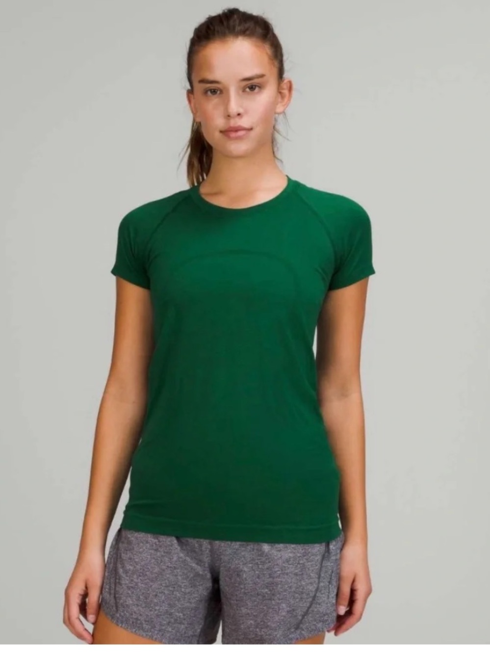 Lululemon Swiftly Tech Forest Green Short Sleeve Performance Tee